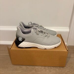 Gray and White G/Fore Golf Shoes
